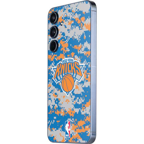 NBA New York Knicks Digi Camo Galaxy A36 5G Skin